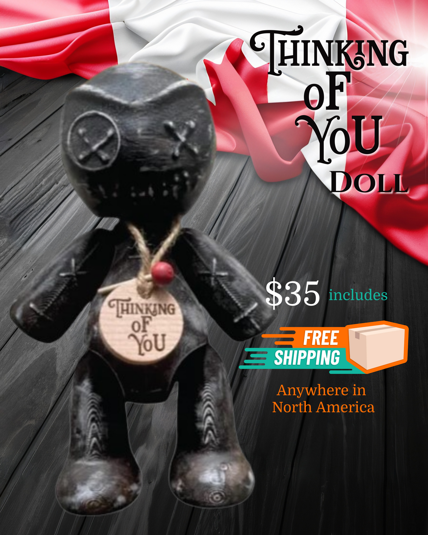 "Thinking of You" - Venting Doll