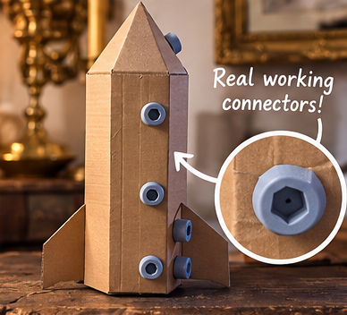 Cardboard Builder Set