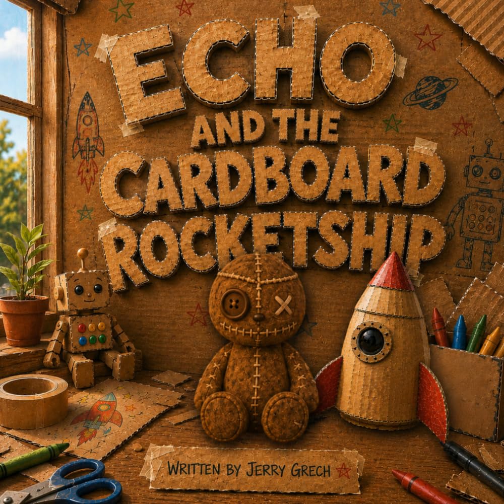 Echo and the Cardboard Rocketship