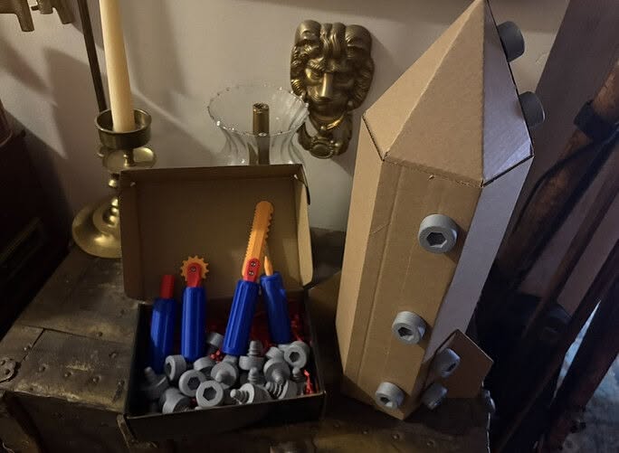 Cardboard Builder Set