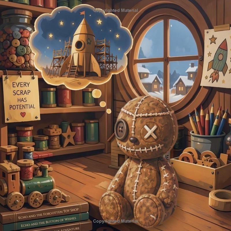 Echo and the Cardboard Rocketship