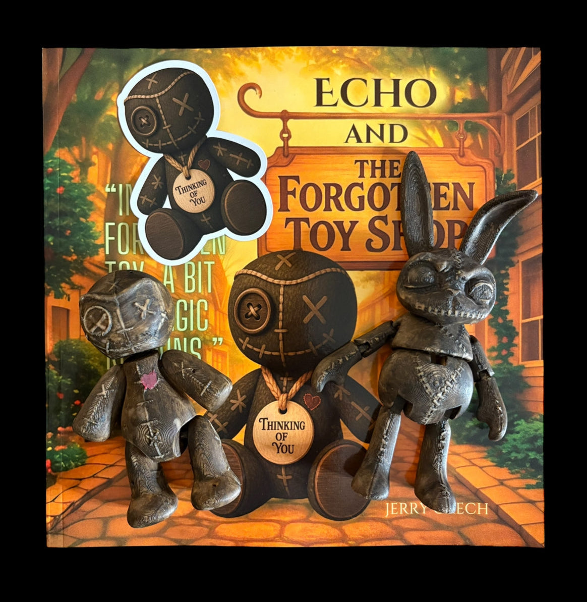 Echo and The Forgotten Toy Shop On-line Shop Exclusive Bundle.